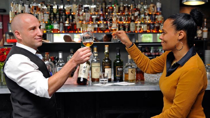 Whisky Tasting in der Bar Spirit of Sankt Louis im Hotel Bell Rock