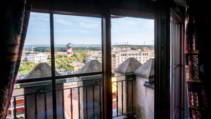 Deluxe-Zimmer Hotel Castillo Alcazar Fensterfront zum Balkon