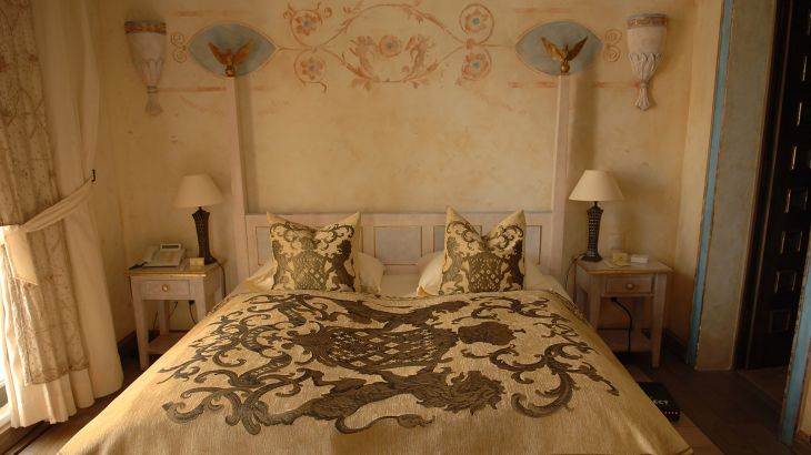 Suite Caesare & Cleopatra Hotel Colosseo Doppelbett