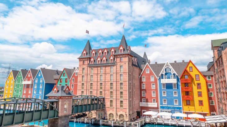 Aussenansicht des  "Krønasår – The Museum-Hotel"