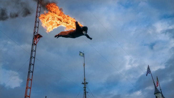Highdiving-Show "Retorno dos Piratas" Europa-Park