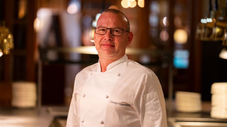 Küchenchef Christophe Hoppenkamp