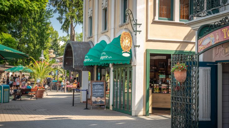 Außenansicht der Elsässer Holzofenbäckerei