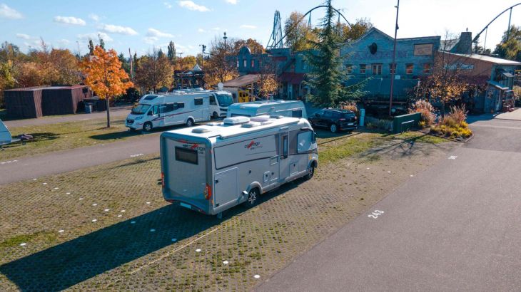 Europa-Park Camping Stellplatz Bild von oben