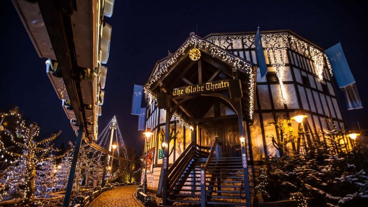 Globe Theater im Englischen Themenbereich