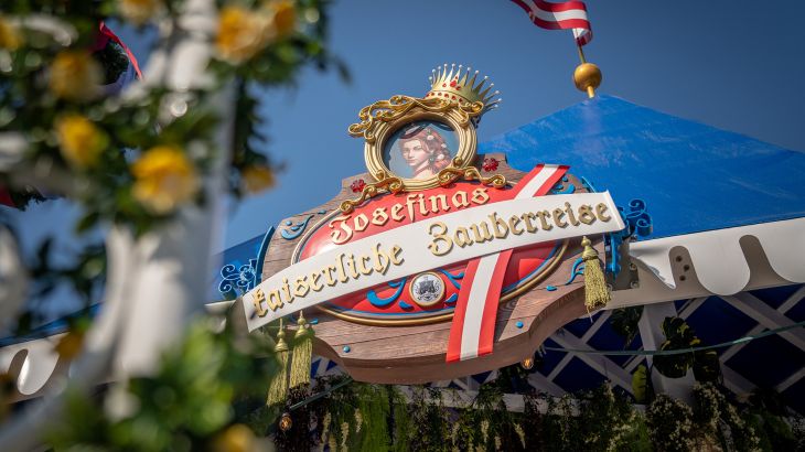 Eingangsbereich von Josefinas kaiserliche Zauberreise