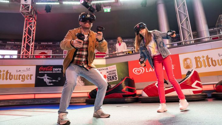 YULLBE GO VR-Erlebnis in der "Arena of Football"