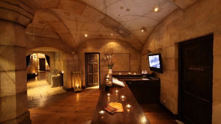 Wellness und Spa Bereich im Hotel "Santa Isabel".