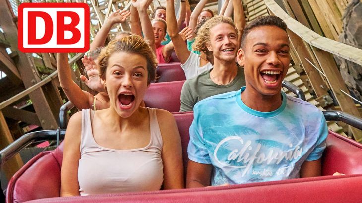 Menschen auf dem Wodan Timburcoaster