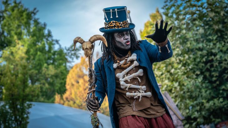Voodoo Mann bei der Halloween Parade