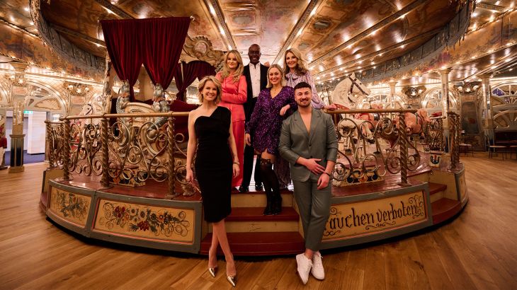 Die Moderatorinnen und Jury von Miss Germany 2023