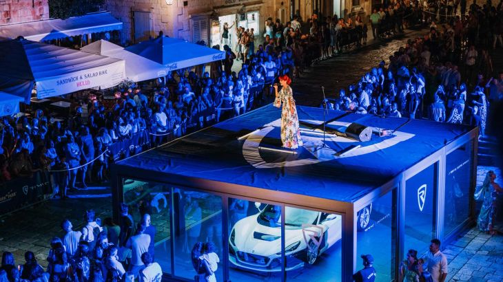 Europa-Park and Rimac announced the cooperation with a big show in Hvar