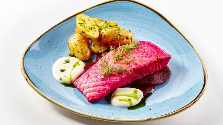Rote Beete Lachs