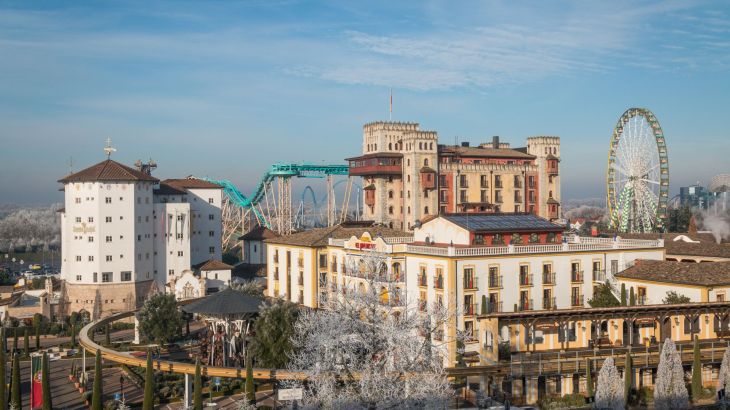 Die Hotels am Park mit Riesenrad Bellevue