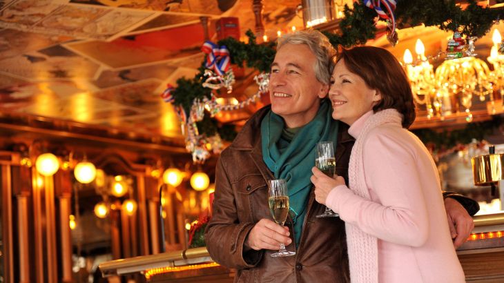 Paar im Chez Marianne