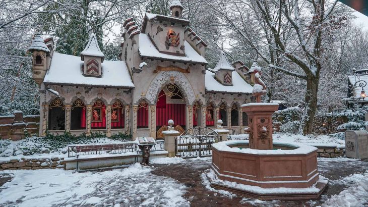 Station Goldene Gans im Märchenwald des Europa-Park