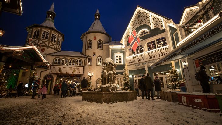 Themenbereich Skandinavien mit Schnee