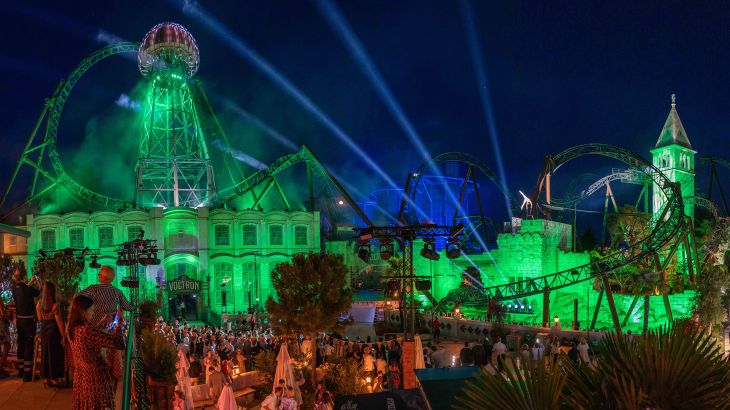 Eine atemberaubende Illumination im neuen Kroatischen Themenbereich