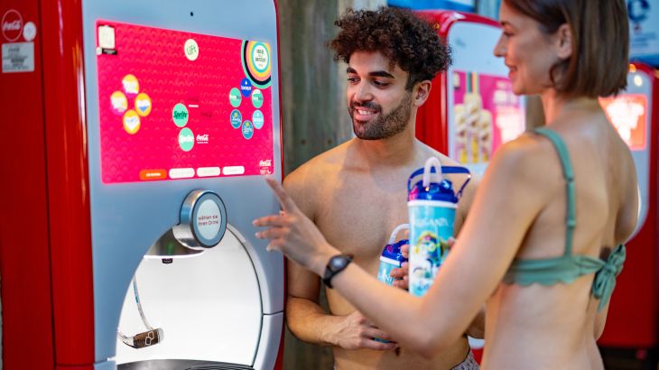 Coca-Cola Freestyle Fylla upp Station