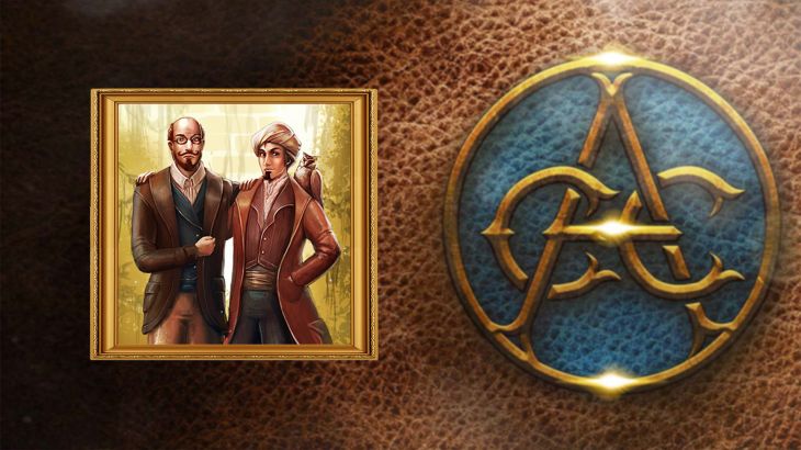 Portrait der Gebrüder Eulenstein, Mitglieder des ACE