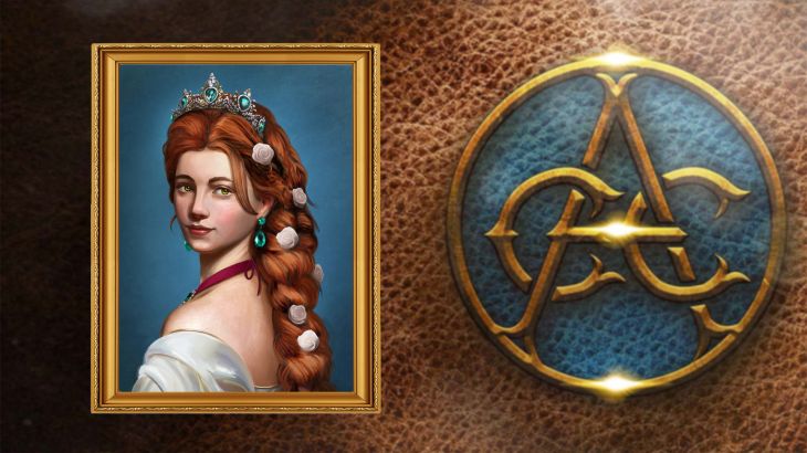 Portrait Kaiserin Josefina als Mitglied des Adventure Club of Europe