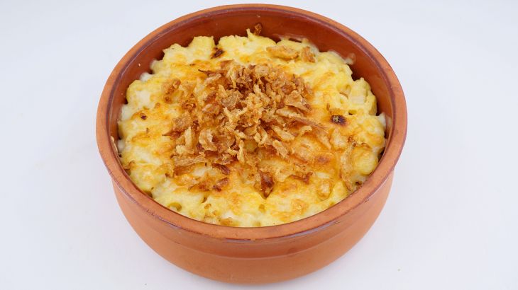 Käsespätzle mit Röstzwiebeln