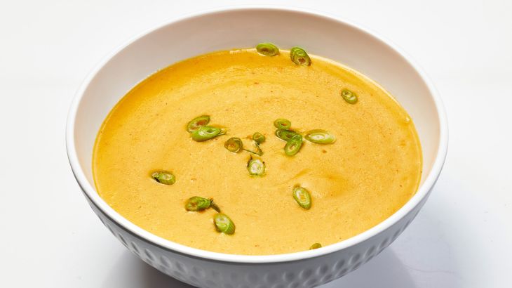 Hawaii-Curry-Suppe mit Kokos und Karotten
