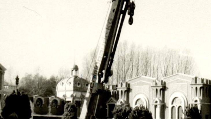 Baustelle im italienischen Themenbereich