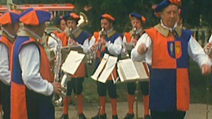 Ruster Musikkapelle bei der Eröffnung des Europa-Park