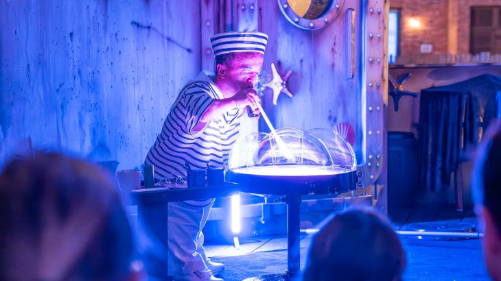 Seifenblasenshow Nordisches Lichterfest