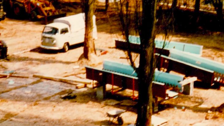 Lieferung von Teilen für die Tiroler Wildwasserbahn