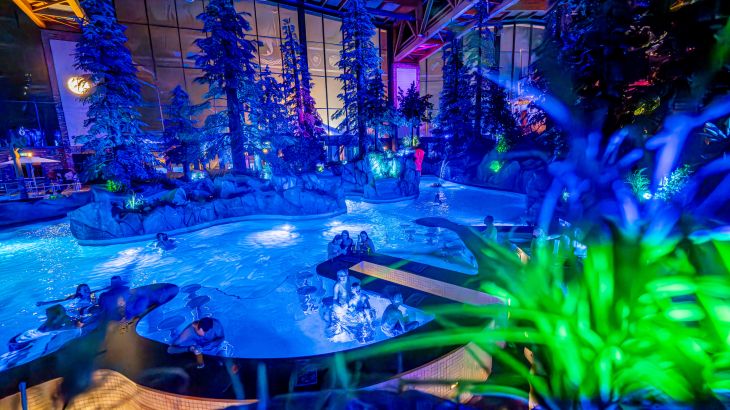 Rulantica Bar während des Nordischen Lichterfestes