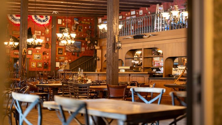 Gastraum der Wild Horse Bar