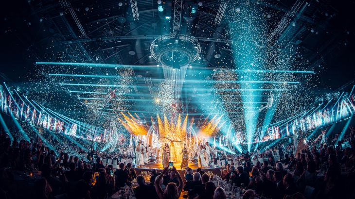 Spektakel pur bei der Jubiläumsgala