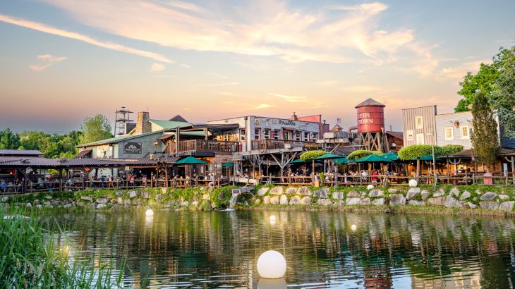 Silver Lake City See Ansicht