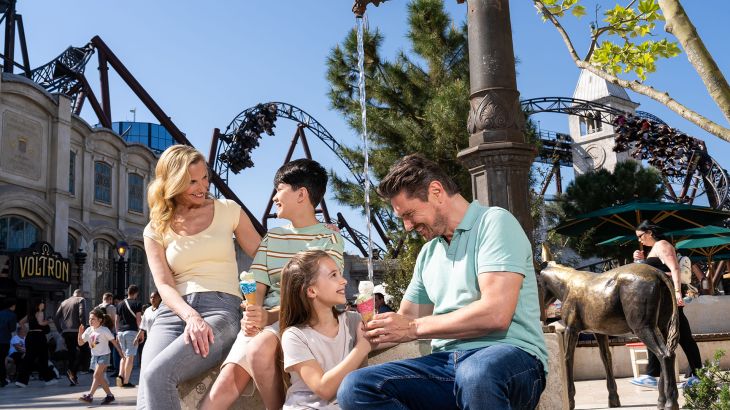 Eine Familie im Kroatischen Themenbereich