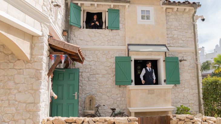 Die Animatronic Show Nikola Tesla Teorija Elektra im kroatischen Themenbereich.