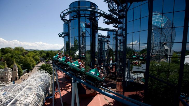 Die Attraktion Euro-Mir im russischen Themenbereich.