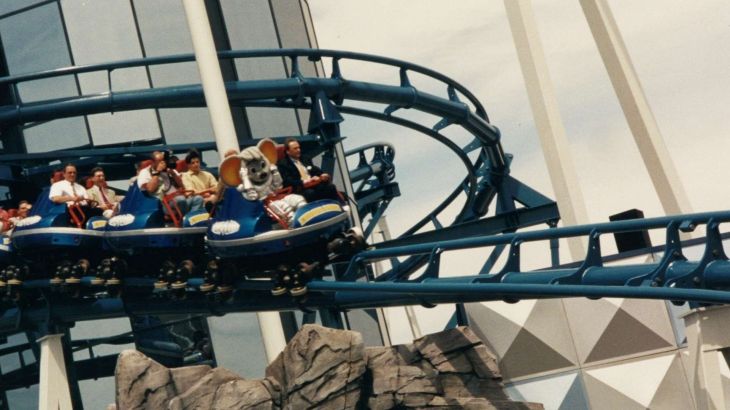 Mit Mann und Maus: Die ersten Fahrten der Euro-Mir am Eröffnungstag