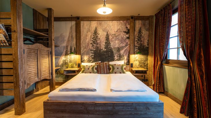 Riverside Western Lodge Schlafzimmer