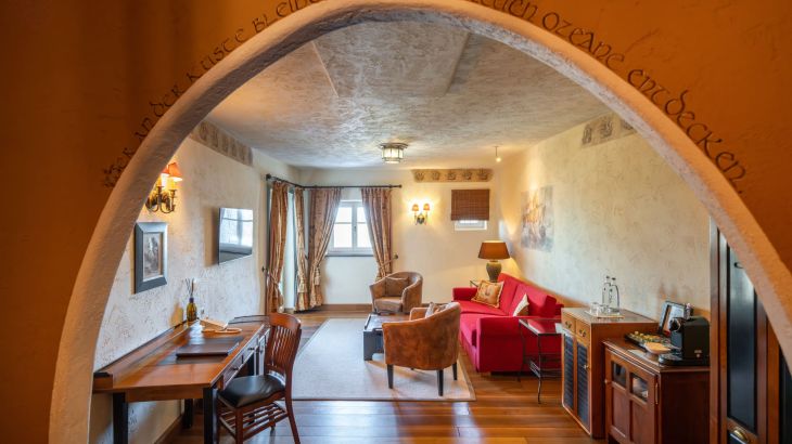 Santa Isabel Themensuite Magellan Wohnbereich