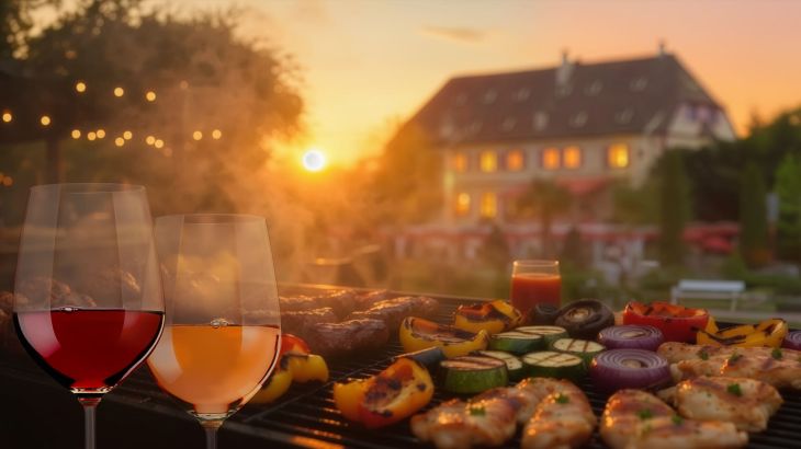 Grillfest im Schloss Balthasar