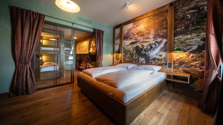 Riverside Western Lodge Deluxe Schlafbereich