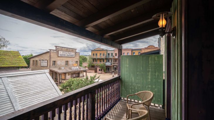 Riverside Western Lodge Komfort-Zimmer Ausblick