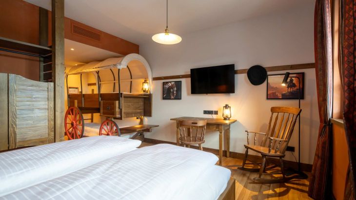 Riverside Western Lodge Standardzimmer Etagenbett