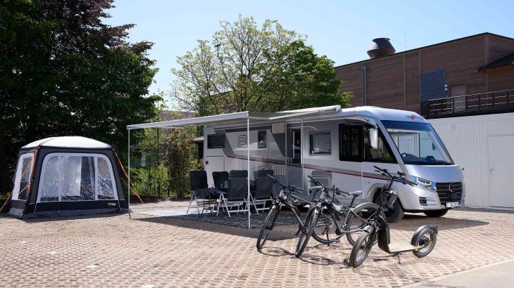 Caravaning Stellplatz XL