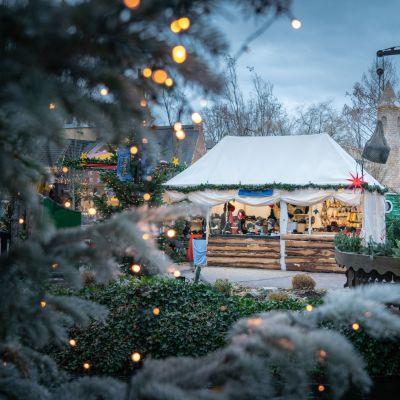 Altertümlicher Christkindlmarkt