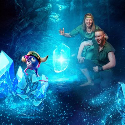 Der magische Leuchtkristall