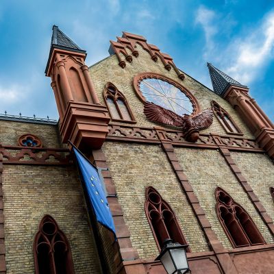 Außenfassade des Voletarium
