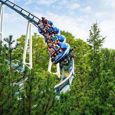 In einer Kurve der Euro-Mir